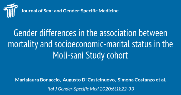 Gender differences in the association between mortality and ...