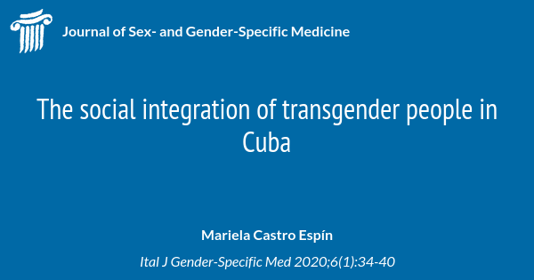The social integration of transgender people in Cuba | Journal of Sex ...