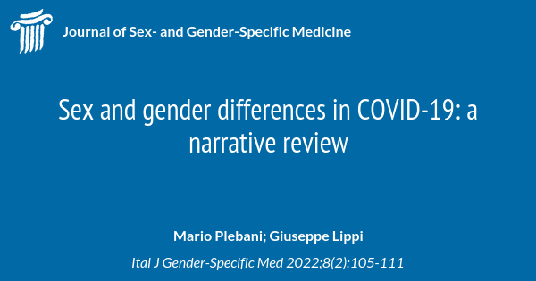 Sex and gender differences in COVID-19: a narrative review | Journal of ...